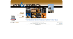 Desktop Screenshot of dwlaw.com