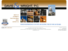 Tablet Screenshot of dwlaw.com